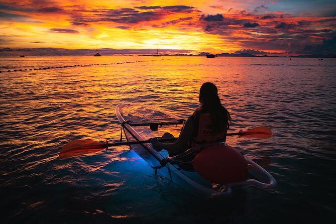 2-Hour Clear Kayak Illuminated Night Tour in Krabi - Railay at night: why a clear kayak works so well