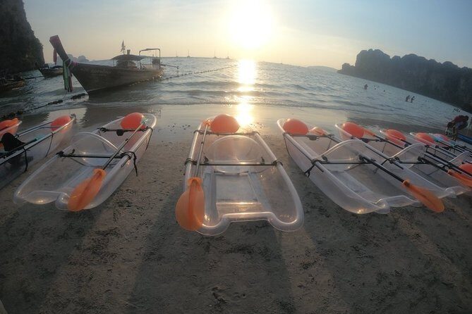 2-Hour Clear Kayak Illuminated Night Tour in Krabi - The ride’s storyline: sunset scenery, then LED-lit water
