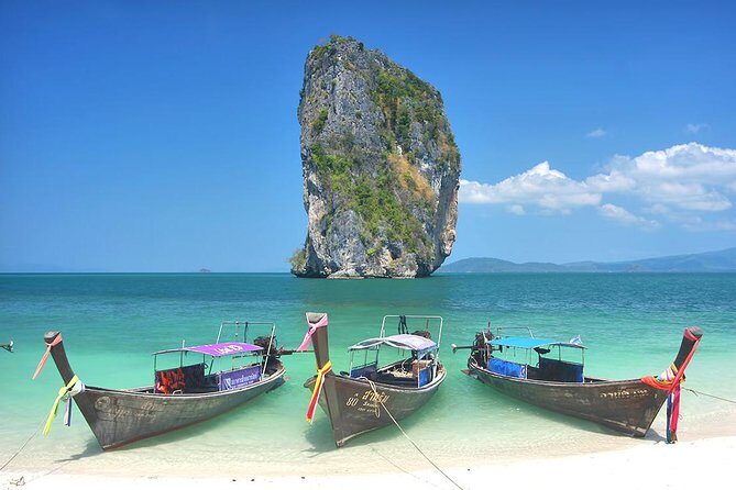 4 Islands Full-day Tour from Krabi with Tub, Chicken, Poda Island & Phra Nang - Tup Island (Koh Tub, Koh Mor): your first real island hit