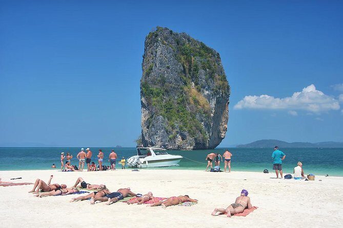4 Islands Full-day Tour from Krabi with Tub, Chicken, Poda Island & Phra Nang - Phra Nang Cave Beach: photos, walking, and limited expectations