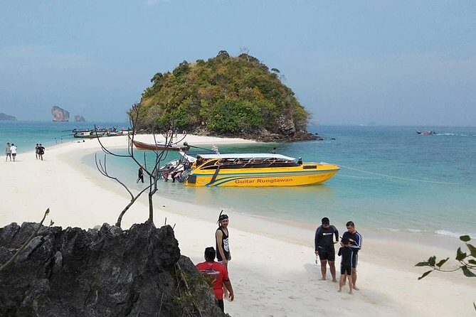 7 Islands Sunset tour by Speed boat - Pickup, group size, and the onboard team vibe