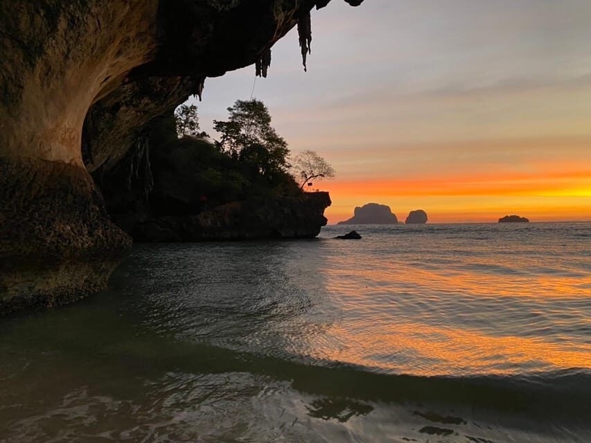 7 Islands sunset tour plus bioluminescent plankton + BBQ - Phra Nang Beach and Ao Nang: Quick Snorkel Stops to Maximize Water Time