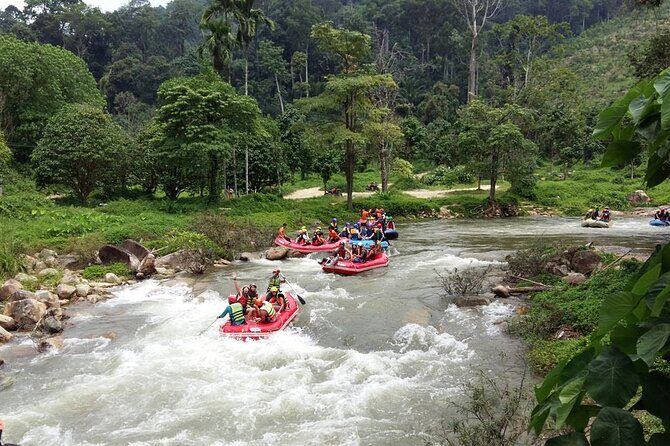 7km White Water Rafting Adventure Tour From Krabi - Wat Suwan Kuha (Monkey Cave Temple): Cave, Statues, and a 15m Reclining Buddha