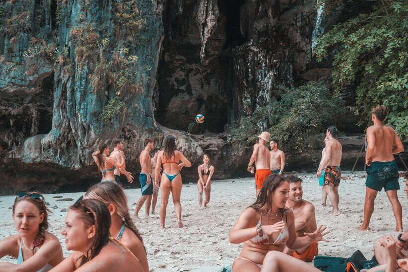 Ao Nang: 4 Island Awesomeness Adventure - Secret Beach games: why this stop feels less like a tour
