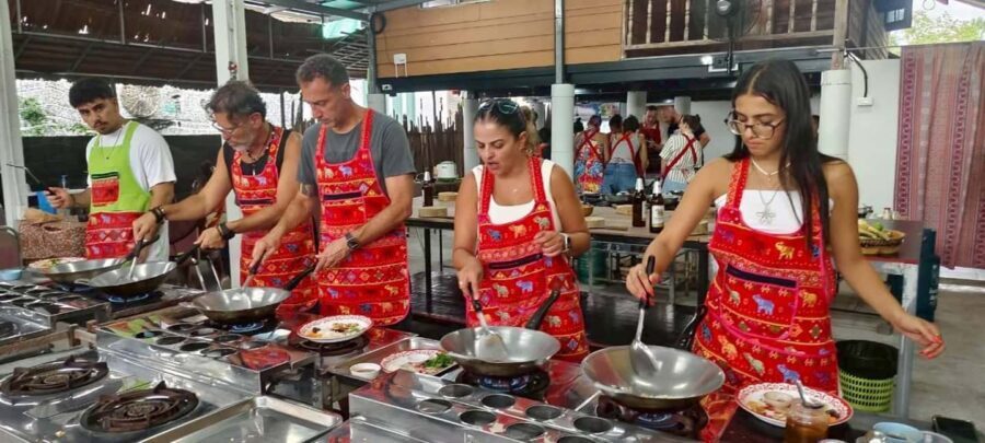 Ao Nang: Authentic Thai Local Cooking Class - The teaching rhythm: step-by-step prep and real kitchen work