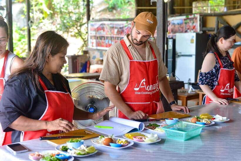 Ao Nang: Half-Day Thai Cooking Class Krabi Province - What the Class Feels Like In Real Time