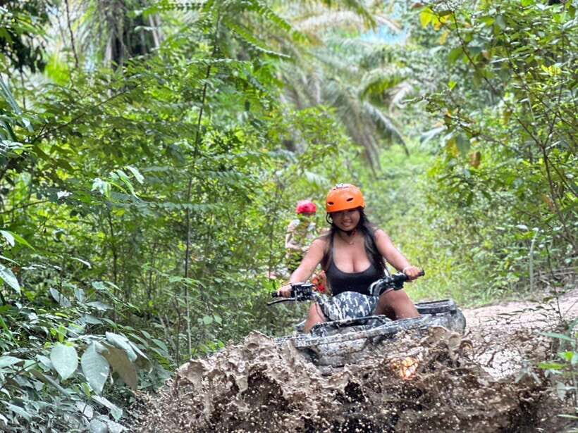 Ao Nang: Krabi kayaking and and ATV Extreme - Khlong Nam Sai kayaking: rainforest paddle to a crystal lagoon feel