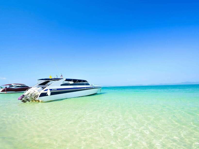 Ao Nang: Premium 4 Islands Snorkeling Tour by Speedboat - Poda Island: buffet lunch on the sand and time to reset