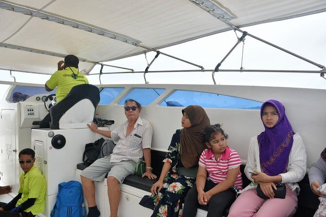 Ao Nang to Phuket by Green Planet Speed Boat via Koh Yao Islands - The boat experience: fast, open-air, and not meant to feel fancy