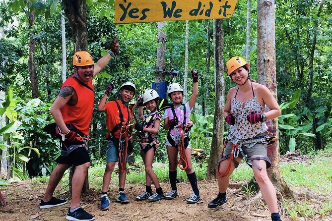 Aonang Fiore Zip Line Adventure in Krabi - Equipment, Instruction, and Safety You Can Feel