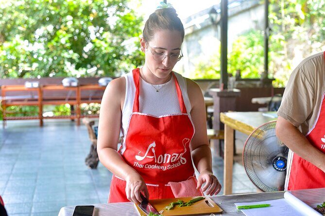 Aonang Thai Cookery School in Krabi - Choosing your five dishes: the menu options are wide