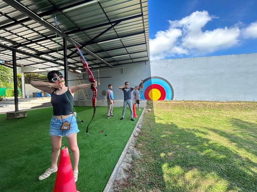 ATV adventure (30 min) and Archery (30 min) - How the Ao Nang pickup sets the tone