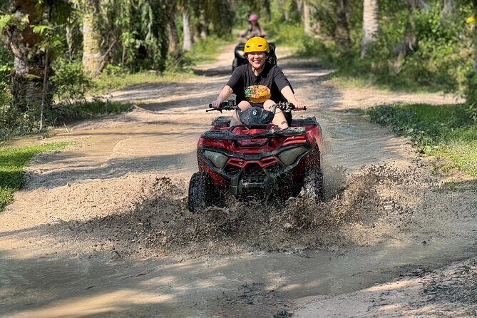 ATV Adventure in Krabi Thailand - The briefing and test ride: confidence comes fast