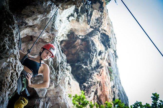 Beginner's Half-Day Rock Climbing Tours at Railay Beach Krabi - Route variety on Railay: what beginner to intermediate really means