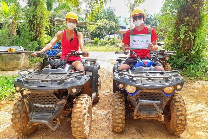 Dragon Crest Mountain Hike, ATV & Kayaking Full Day Private Tour - Kayaking in the Lagoon: Calm Water After the Workout