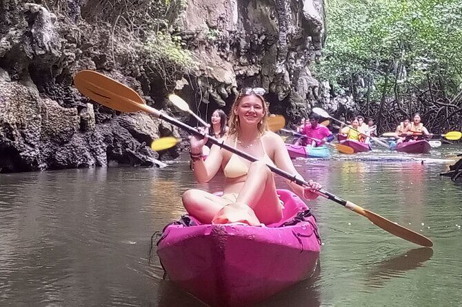 Early bird kayak adventure at AO Thalane - Entering the mangroves: how tides can change your route
