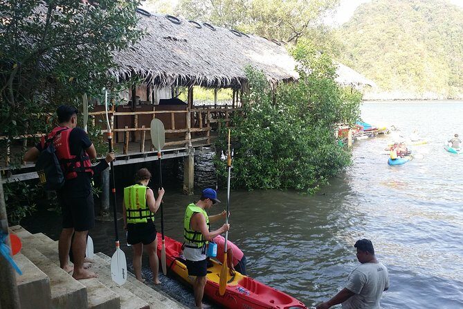Early bird kayak adventure at AO Thalane - Coffee, Thai snacks, and watermelon: the food that actually fits the morning