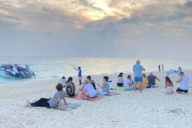 Early Bird Trip Phi Phi & 4 Islands–Premium Speedboat from Krabi - Monkey Beach: macaques, clear water, and a little chaos
