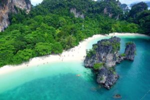 ECO Premium Island Hopping to Hong Island Tour by Longtail Boat - Blue Lagoon and Emerald Pool: mangroves, peat swamp forest, and a swim break