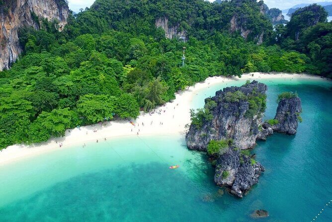 ECO Premium Island Hopping to Hong Island Tour by Longtail Boat - Blue Lagoon and Emerald Pool: mangroves, peat swamp forest, and a swim break