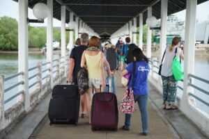Ferry Transfer from Krabi Klong Jilad Pier to Phi Phi Tonsai - Arriving at Phi Phi Tonsai: what’s included and what costs extra