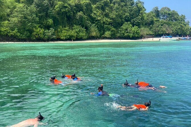Four Islands Speedboat Trip from Krabi - Phra Nang Cave Beach: limestone views and a long beach break