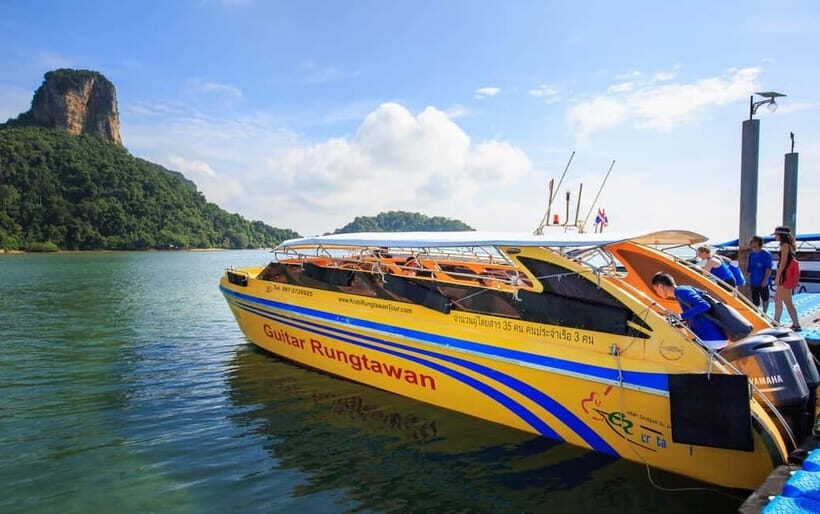 From Aonang: 4 Islands one day tour with Lunch - Stop 1: Phra Nang Cave Shrine (Ao Nang) photo stop, 15 minutes