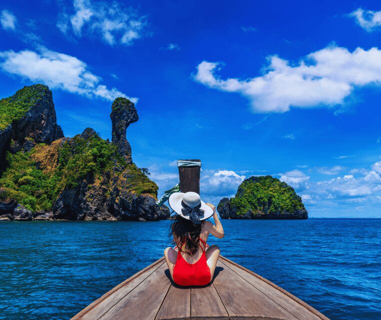 From Aonang: 4 Islands one day tour with Lunch - Stop 4: Ko Poda (110 minutes) for lunch, free time, and swimming
