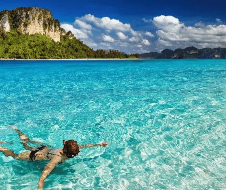 From Aonang: 4 Islands one day tour with Lunch - Speedboat ride and timing: the short 20-minute connector
