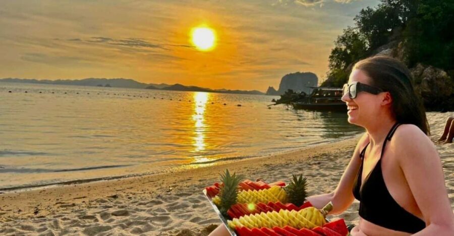 From Krabi: Hong Island Sunset Tour+Bioluminescent Plankton - Hong Island time: beaches, snorkeling, and the 360° viewpoint