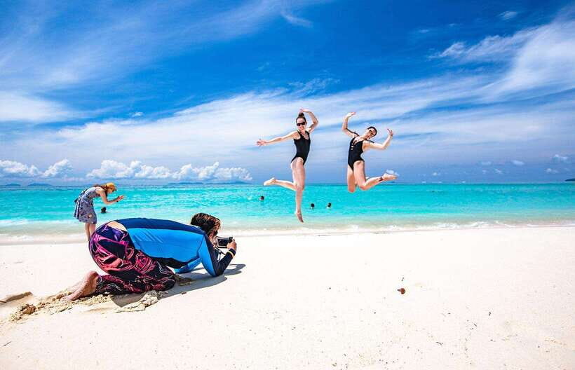 From Krabi: Maya Bay, Bamboo & Phi Phi Islands Day Tour - Speedboat ride to Loh Samah Bay: exciting, but expect motion