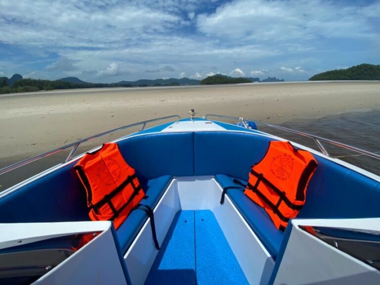 From Krabi: Phi Phi Island Full-Day Private Speed Boat Tour - Getting to the start: pickup options and the pier departure