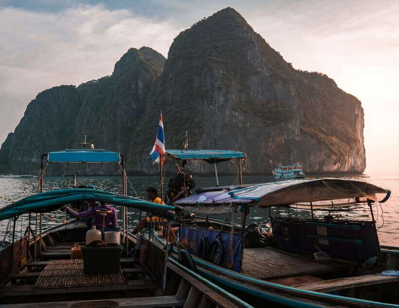 From Phi Phi: Full Day 7 Island Tour by Longtail with Sunset - Shark Point snorkeling: the best adrenaline move on the route