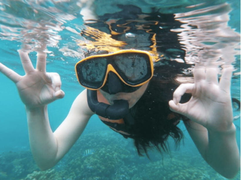 From Phi Phi islands: Phi Phi, Maya Area by longtail Boat - Snorkeling setup: mask included, but bring the right mindset