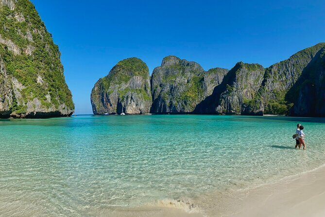 From Phi Phi: Sunrise & Beat The Crowds to Maya Bay by Speedboat - Viking Cave photos and Monkey Beach reality checks