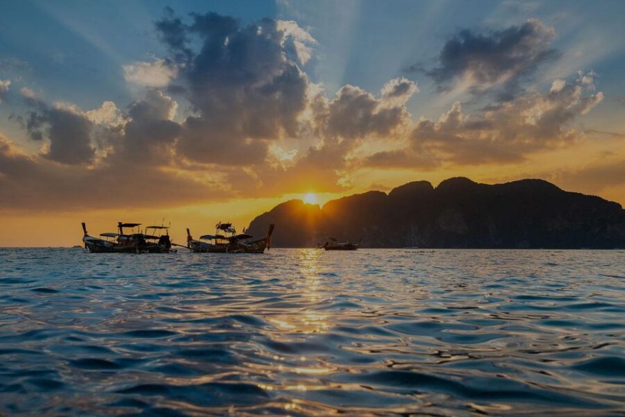 From Phi Phi: Sunset & Bioluminescent Plankton Snorkel Tour - Monkey Beach First: Wildlife Watching Plus a Swim Break