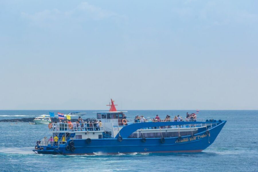 From Phuket: Snorkeling Ferry Cruise to Phi Phi Islands - Phi Phi Don: Beach Time at Long Beach and Laemtong Beach