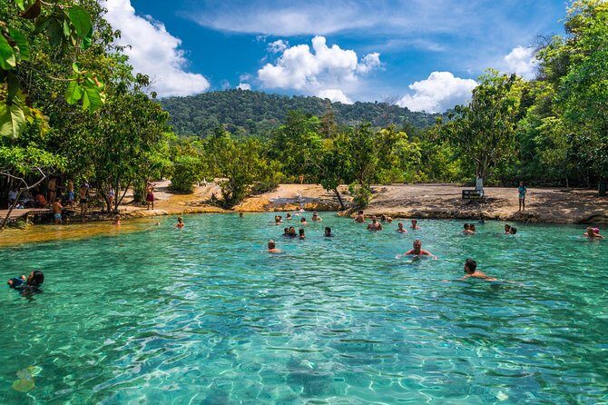 Full-Day Tour to Emerald Pool, Hot Springs & Tiger Cave Temple from Krabi - Emerald Pool (Sa Morakot): Rainforest Walk + Swim Time