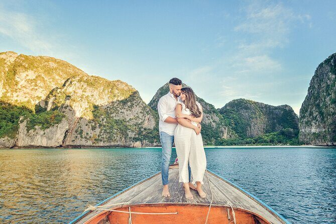 Holiday Travel Photoshoot with Long-tail boat Phi Phi Islands - Rod and the value of having a real photographer lead