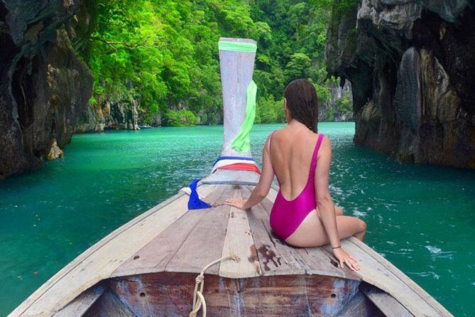 Hong Islands Day Tour and 360 Viewpoint by Longtail Boat From Krabi - Longtail boat on Hong Islands: the pace, the people, the photos