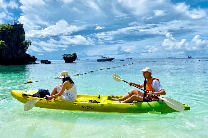 Hong Islands Longtail Boat Tour with Kayak Paddling - Longtail boat reality check: scenic, but plan for movement