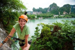 Intermediate-Advanced Half Day Private Rock Climbing Trip at Railay Beach - Your 4-hour flow: pickup, Real Rocks base, and the longtail boat