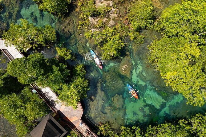 Kayaking Klongroot-Klongnamsai - The spring-fed crystal lagoon swim: cool water, clear rules, and downtime