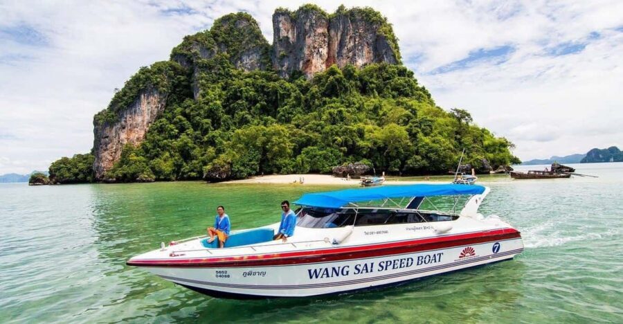 Krabi: 4 Island Whirlwind Tour with Caves, Sandbars & Reefs - A Krabi day built around speedboat views