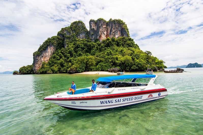 Krabi: 4 Island Whirlwind Tour with Caves, Sandbars & Reefs - Railay Beach cliffs and the Phra Nang Cave Beach moment