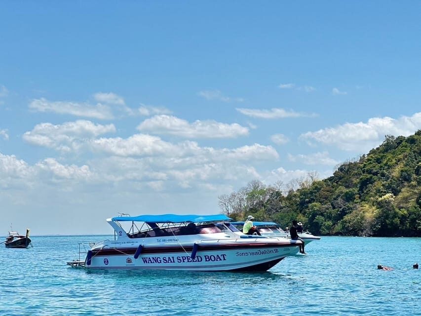 Krabi: 4 Island Whirlwind Tour with Caves, Sandbars & Reefs - Snorkeling over reefs near the 4 islands