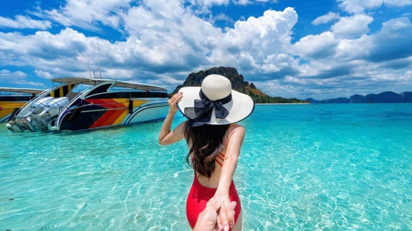 Krabi: 4 Islands and Caves Boat Tour with Lunch - Boat ride setup: longtail vs speedboat, and what you should pack