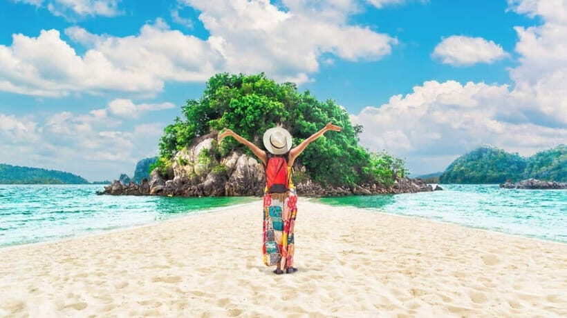 Krabi: 4 Islands and Caves Boat Tour with Lunch - Koh Kai (Chicken Island): snorkeling time that depends on conditions