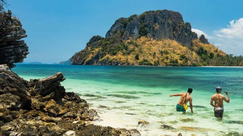 Krabi: 4 Islands and Caves Boat Tour with Lunch - Koh Poda: lunch box, swim break, and the best use of your time