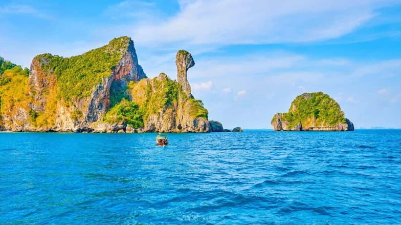 Krabi: 4 Islands and Caves Boat Tour with Lunch - Logistics that affect comfort: group timing and guide pacing